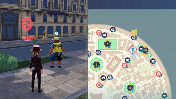 Leyendas Pokmon Z-A - Localizacin de la misin secundaria Una disputa chisporroteante