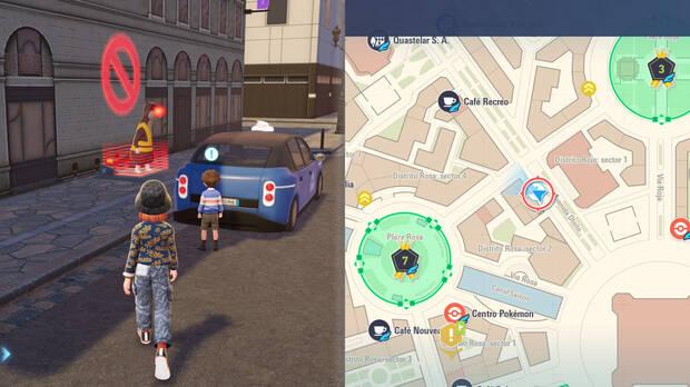 Leyendas Pokmon Z-A - Localizacin de la misin secundaria La atemorizadora mirada de Watchog