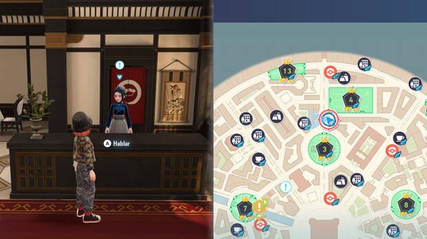 Leyendas Pokmon Z-A - Localizacin de la misin secundaria Men degustacin tres delicias