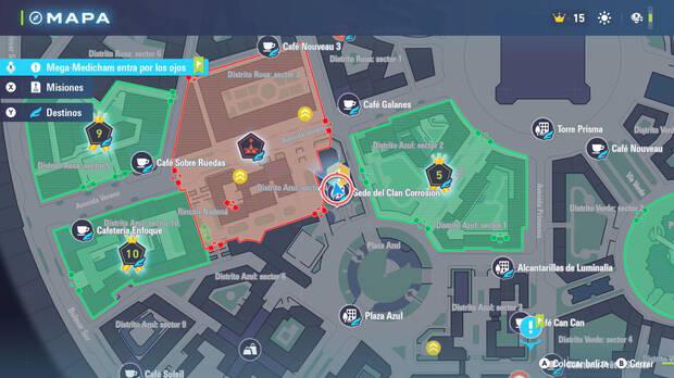 Leyendas Pokmon Z-A - Localizacin en el mapa de la MT075 Pulso Dragn