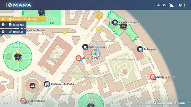 Leyendas Pokmon Z-A - Localizacin en el mapa de la MT044 Hiperrayo