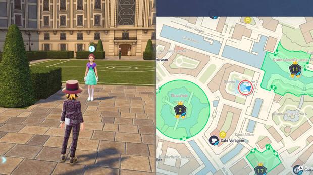 Leyendas Pokmon Z-A - Localizacin de la misin secundaria El tipo Dragn en desventaja