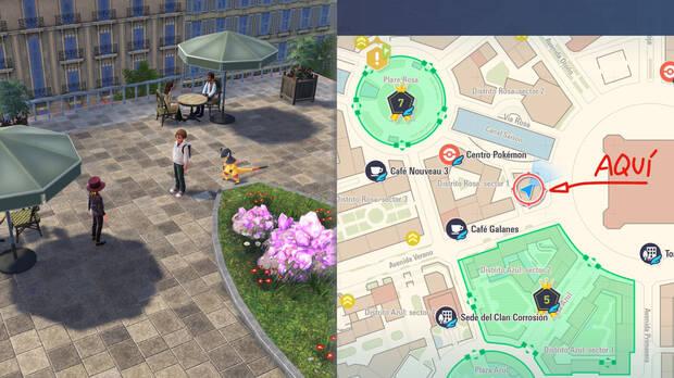 Leyendas Pokmon Z-A - Localizacin de la vivienda para Genaro en la misin secundaria Buscando piso para Heliolisk