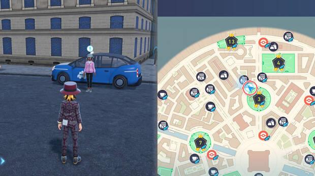 Leyendas Pokmon Z-A - Localizacin de la misin secundaria La taxista novata