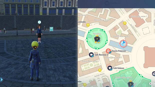 Leyendas Pokmon Z-A - Localizacin de la misin secundaria Starmie del espacio exterior