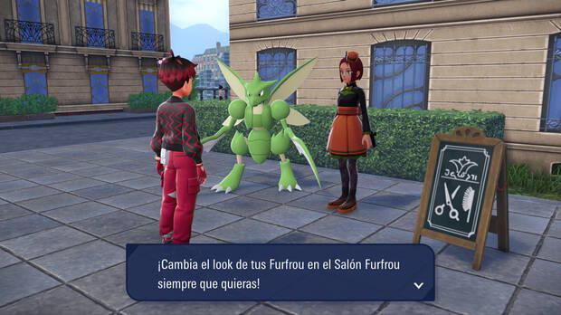 Leyendas Pokmon Z-A - Desbloquear el Saln Furfrou para cambiar las formas de Furfrou