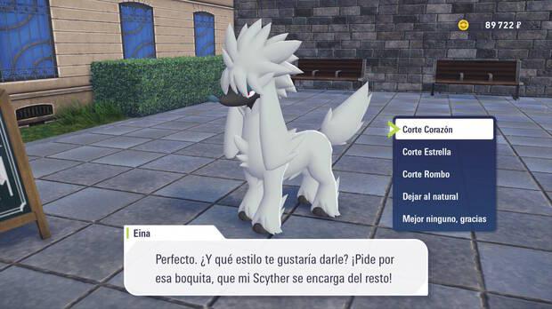 Cambiar los estilos y cortes de Furfrou en el Saln Furfrou