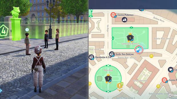 Leyendas Pokmon Z-A - Localizacin de la misin secundaria Trevenant, el antiguo rbol maldito