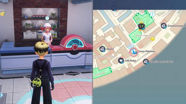 Leyendas Pokmon Z-A - Localizacin de la misin secundaria Especialista en curacin