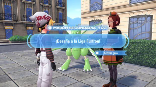Leyendas Pokmon Z-A - Misin secundaria Desafa a la Liga Furfrou!