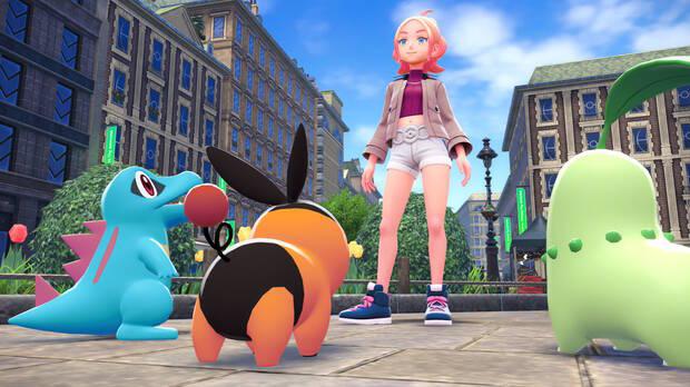 Leyendas Pokmon Z-A - Pokmon de regalo Chikorita, Tepig o Totodile