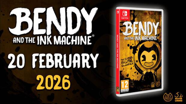 Bendy and the Ink Machine en formato físico para Switch en febrero