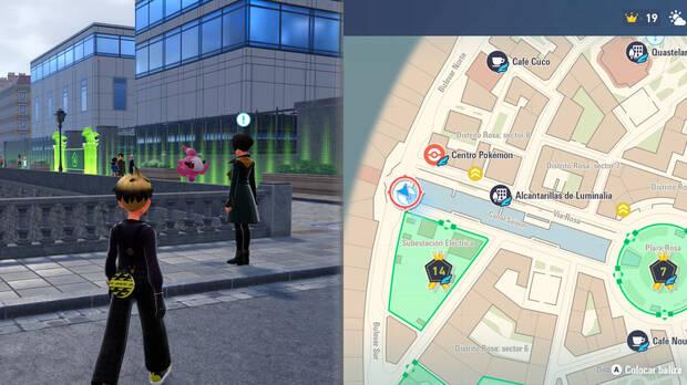 Leyendas Pokmon Z-A - Localizacin de la misin secundaria Las fragancias de Spritzee