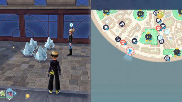 Leyendas Pokmon Z-A - Localizacin de la misin secundaria Bergmite sur l'Avalugg