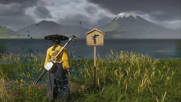 Ghost of Yotei - Lugares especiales, indicador de que has hecho bien la acción del lugar especial