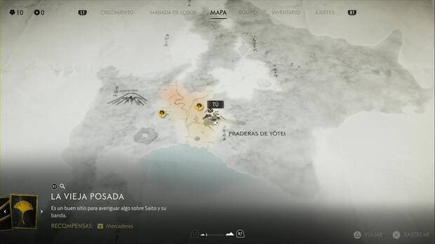 Ghost of Yotei - Lugares especiales, Lago Shikotsu (Praderas de Yotei)