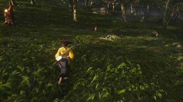 Ghost of Yotei, Madrigueras de zorro, zorro llamando la atención de Atsu