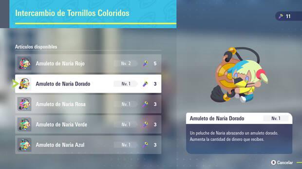 Leyendas Pokmon Z-A - Conseguir el Amuleto de Naria dorado para ganar ms dinero