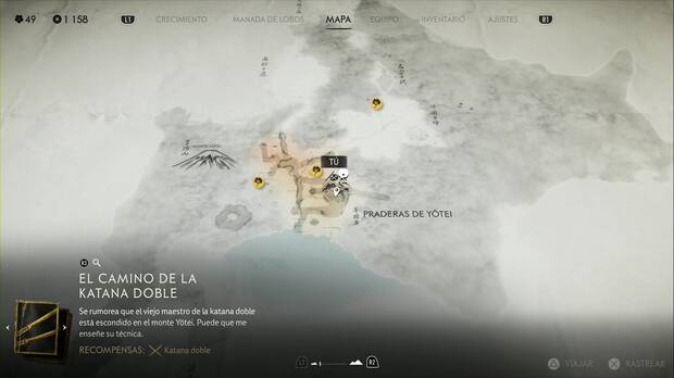 Ghost of Yotei - Puestos de bambúes en las Praderas de Yotei, ubicación del puesto de bambúes de Padre