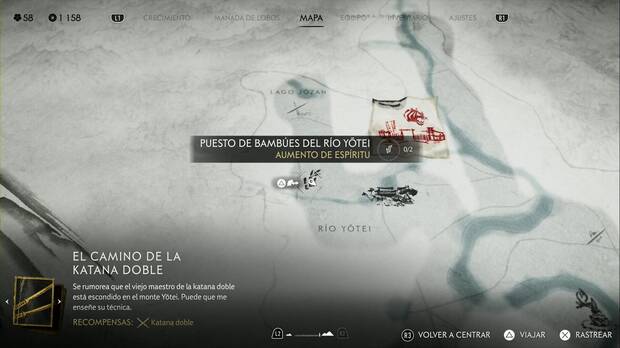 Ghost of Yotei - Puestos de bambúes en las Praderas de Yotei, ubicación del puesto de bambúes del río Yotei