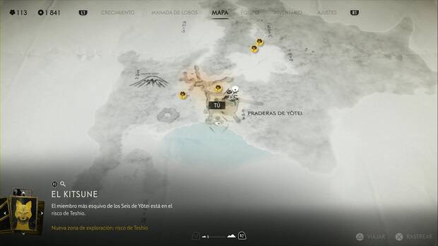 Ghost of Yotei - Manantiales en las Praderas de Yotei, ubicacin del manantial de las vistas del horizonte