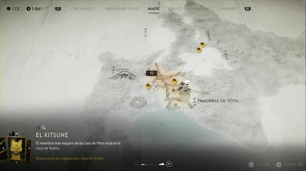 Ghost of Yotei - Manantiales en las Praderas de Yotei, ubicacin del manantial de la sombra del Yotei