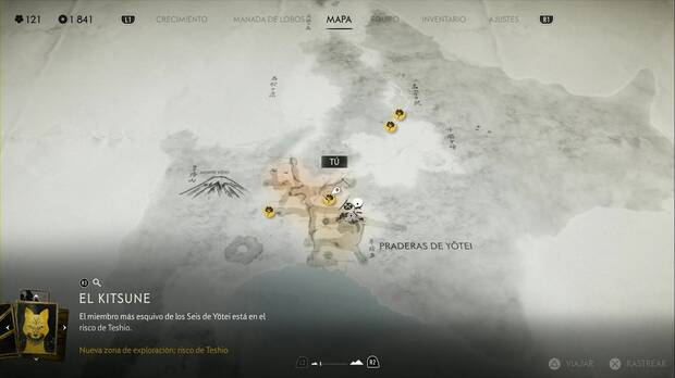 Ghost of Yotei - Manantiales en las Praderas de Yotei, ubicacin del manantial del claro salvaje