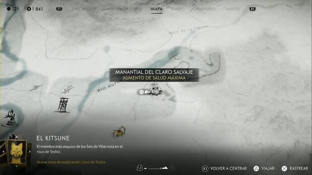 Ghost of Yotei - Manantiales en las Praderas de Yotei, ubicacin del manantial del claro salvaje