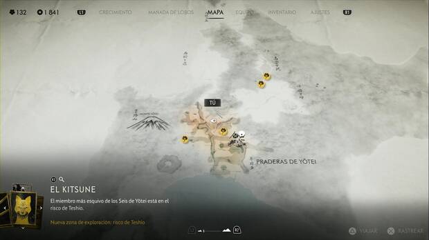 Ghost of Yotei - Pilares de los cados en las Praderas de Yotei, ubicacin del pilar #4