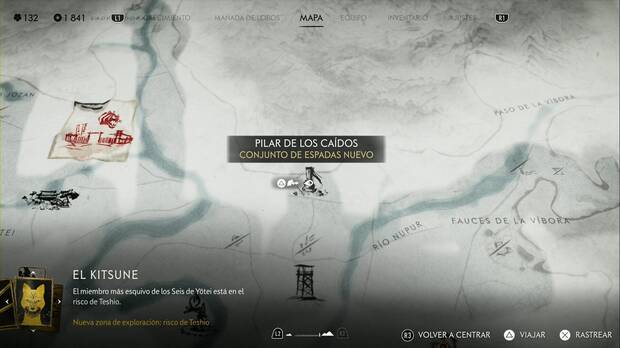 Ghost of Yotei - Pilares de los cados en las Praderas de Yotei, ubicacin del pilar #4