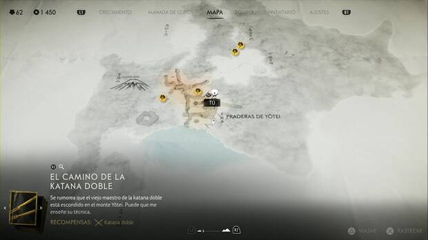 Ghost of Yotei - Santuarios de la región de las Praderas de Yotei, ubicación del santuario del descanso otoñal