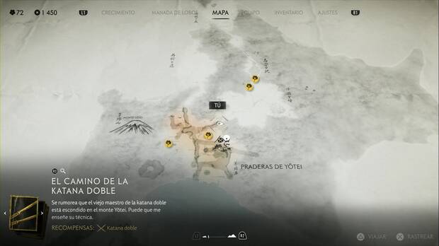 Ghost of Yotei - Santuarios de la región de las Praderas de Yotei, ubicación del santuario de la cresta en flor