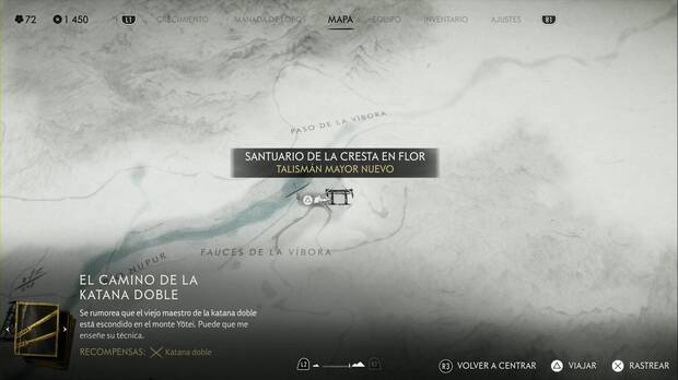 Ghost of Yotei - Santuarios de la región de las Praderas de Yotei, ubicación del santuario de la cresta en flor