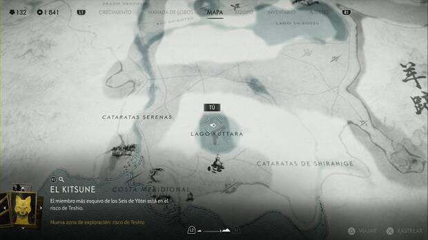 Ghost of Yotei - Hallazgos ainu en las Praderas de Yotei, ubicacin de Makiri