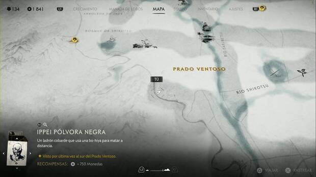 Ghost of Yotei - Hallazgos ainu en las Praderas de Yotei, ubicacin de Ninketeyep