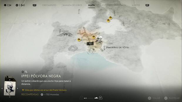 Ghost of Yotei - rboles de duelo en las Praderas de Yotei, ubicacin del rbol de duelo costero