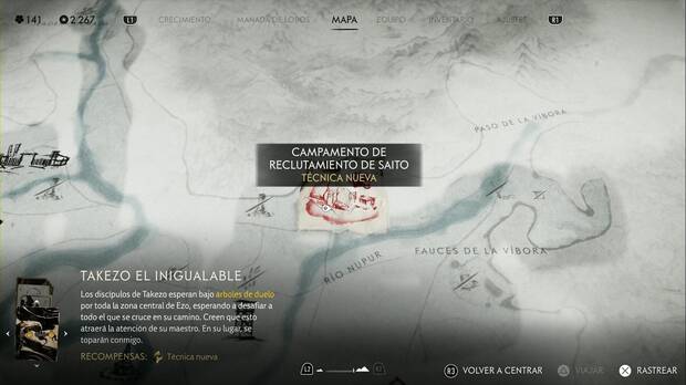 Ghost of Yotei - Campamentos de los Seis de Yotei en las Praderas de Yotei, ubicación de Campamento de reclutamiento de Saito