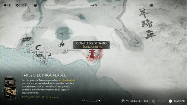 Ghost of Yotei - Campamentos de los Seis de Yotei en las Praderas de Yotei, ubicación de Complejo de Saito