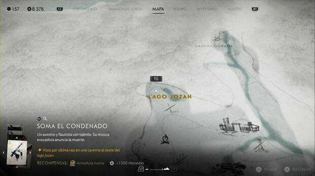 Ghost of Yotei - Recompensas en las Praderas de Yotei, ubicacin de Soma el Condenado