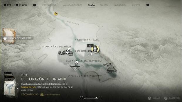 Ghost of Yotei - Cascos, Sombrero ayuda escarlata, ubicacin del cofre con el casco