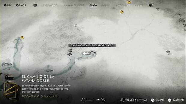 Ghost of Yotei - Relatos en las Praderas de Yotei, ubicación del relato La pérdida que cargamos