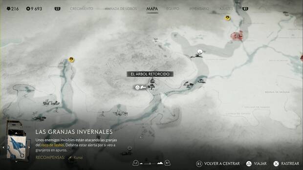 Ghost of Yotei - Altares de la reflexión en las Praderas de Yotei, ubicación del altar #9