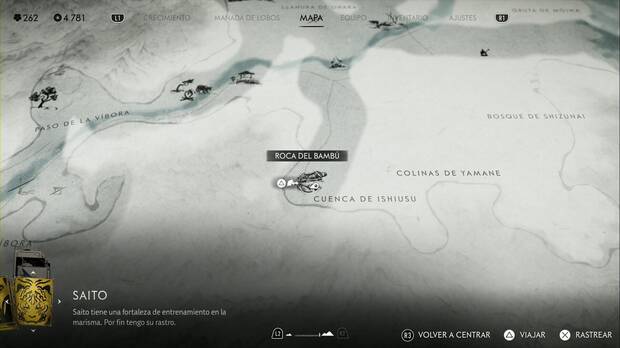 Ghost of Yotei - Hallazgos ainu en la Cordillera de Tokachi, ubicacin del Tamasai