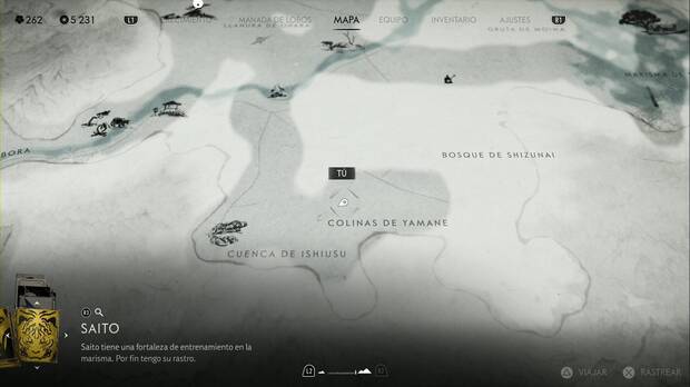 Ghost of Yotei - Hallazgos ainu en la Cordillera de Tokachi, ubicacin del Kuwari