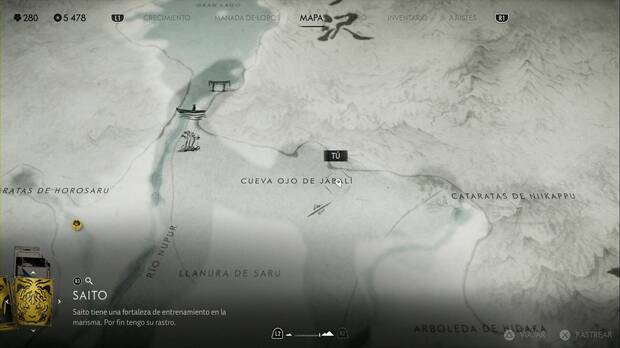 Ghost of Yotei - Hallazgos ainu en la Cordillera de Tokachi, ubicacin del Kuyoy