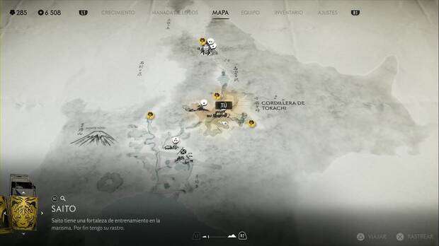 Ghost of Yotei - Madrigueras de zorros en la Cordillera de Tokachi, ubicación de la madriguera Bosque susurrante