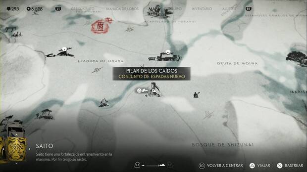 Ghost of Yotei - Pilares de los cados en la Cordillera de Tokachi, ubicacin del pilar #2