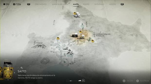 Ghost of Yotei - Relicario de la resiliencia en la Cordillera de Tokachi, ubicacin