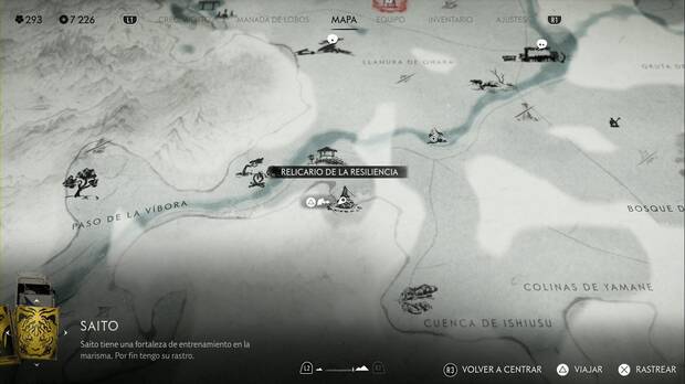 Ghost of Yotei - Relicario de la resiliencia en la Cordillera de Tokachi, ubicacin