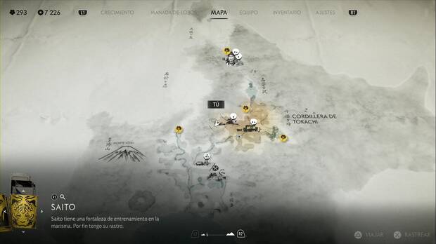 Ghost of Yotei - Santuarios de la Cordillera de Tokachi, ubicación del santuario del alivio ámbar